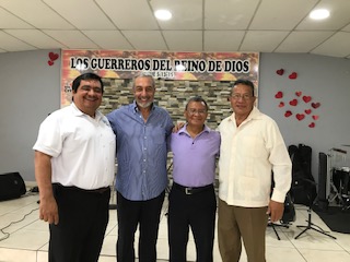 Ron with Pastors Arquimedes, Gabriel & Jorge