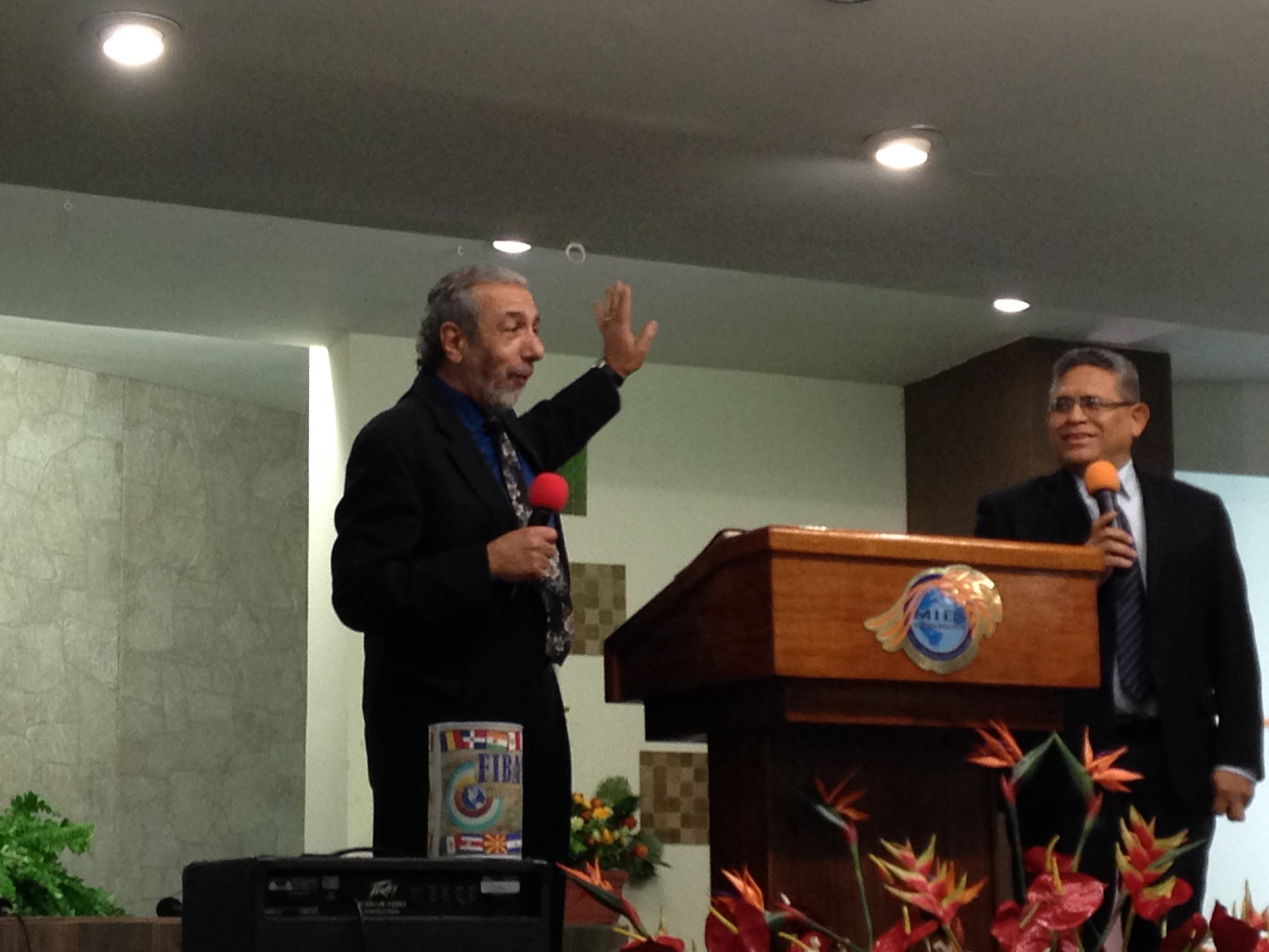 Pastor Mauricio Translating for Ron